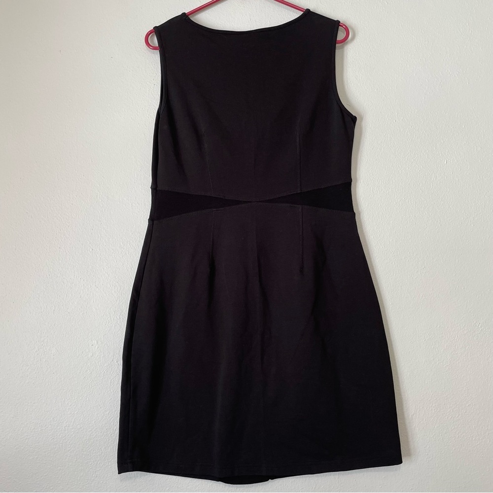 Bitte Kai Rand Sheer Panel Cutout Black Shift Dress Copenhagen - Picture 2 of 12